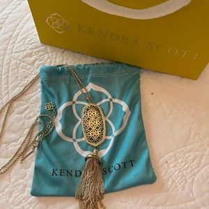Gold Kendra Scott Necklace